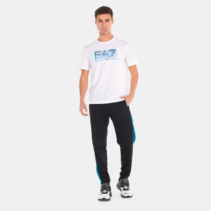 EA7 Emporio Armani Men's Train Visibility Pima T-Shirt White EA7 Emporio Armani Men's Train Visibility Pima T-Shirt White image number 2