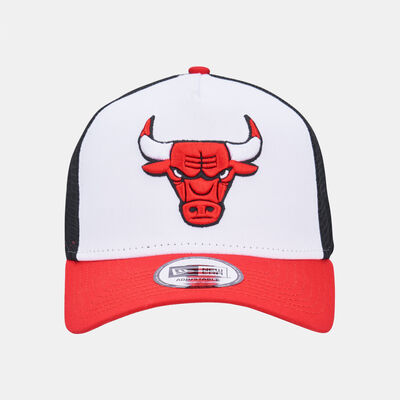 New Era Men's NBA Chicago Bulls Trucker Cap Red