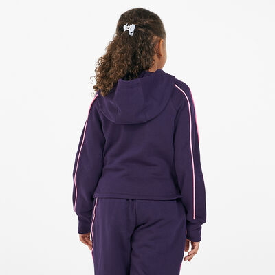 Nike Kids' Sportswear FT Hoodie (Older Kids) Purple