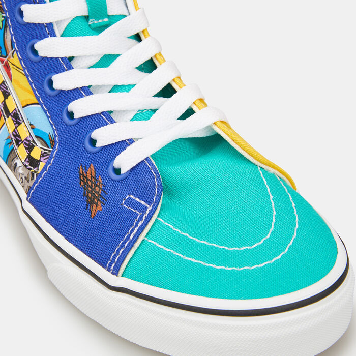 Vans x Sesame Street Sk8-Hi Unisex Shoe Blue Vans x Sesame Street Sk8-Hi Unisex Shoe Blue image number 4