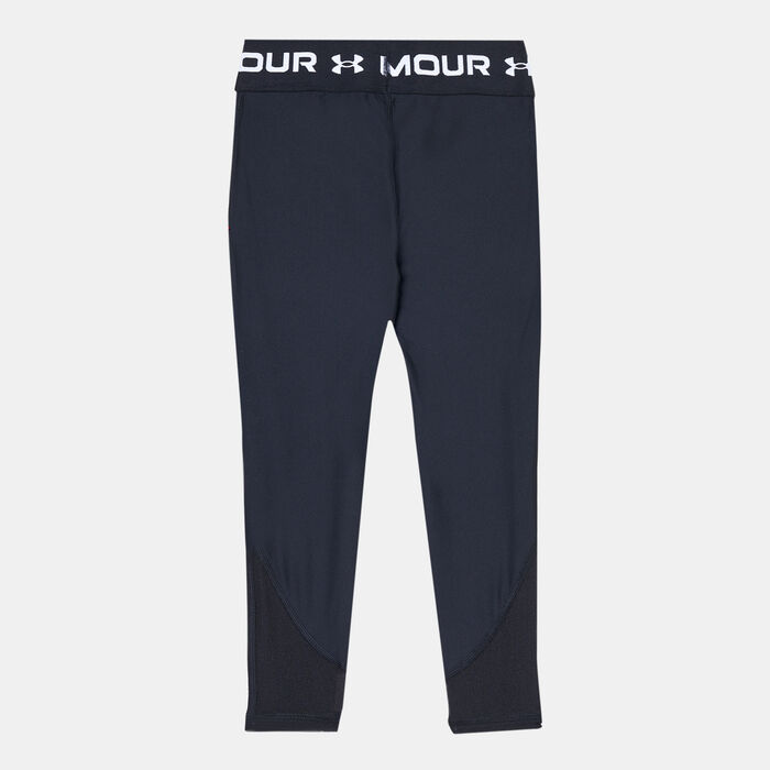 Under Armour Kids' HeatGear® Leggings Black image number 1