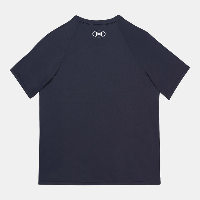 Under Armour Kids' UA Tech Big Logo T-Shirt Black Under Armour Kids' UA Tech Big Logo T-Shirt Black image number 1