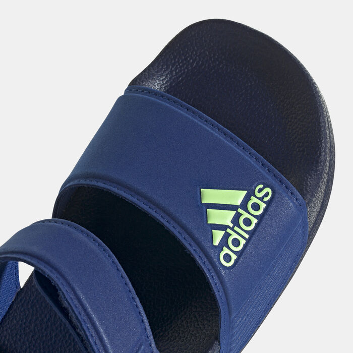 adidas Kids' Adilette Sandals Blue image number 4