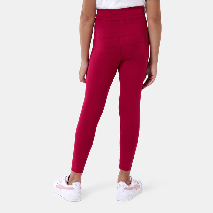 PUMA Kids' Classics Graphics Leggings Pink PUMA Kids' Classics Graphics Leggings Pink image number 1