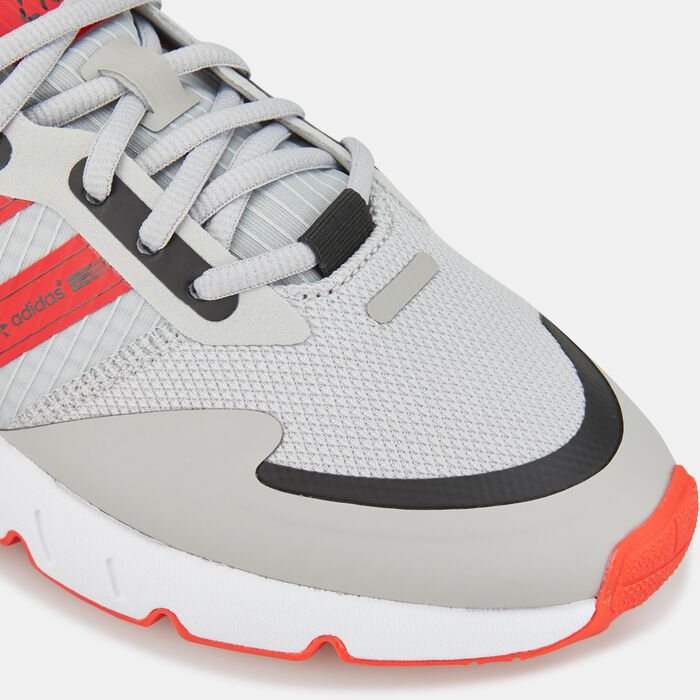 adidas Originals Men's ZX 1K Boost Shoe Grey adidas Originals Men's ZX 1K Boost Shoe Grey image number 4