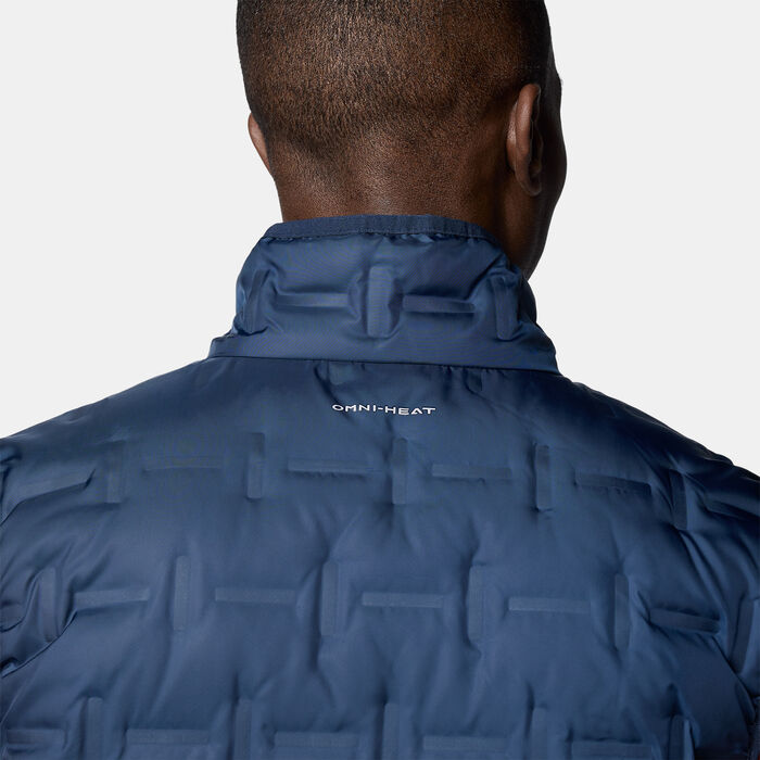 Columbia Men's Delta Ridge II Down Hiking Vest Blue image number 5