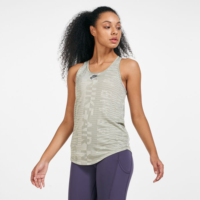 Nike Women's Air Tank Top Green image number 0