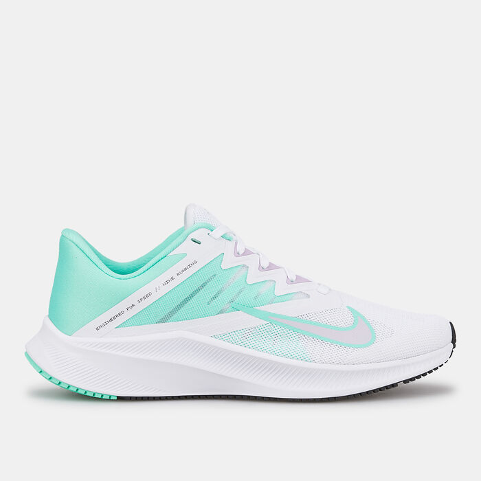 Nike Women's Quest 3 Shoe White Nike Women's Quest 3 Shoe White image number 0