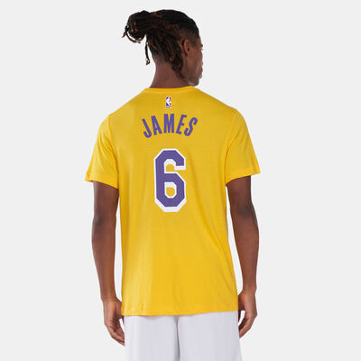 Nike Men's Los Angeles Lakers NBA T-Shirt yellow