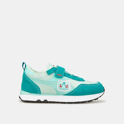 PUMA Kids' x POK&Eacute;MON Rider FV Bulbasaur Shoe Green