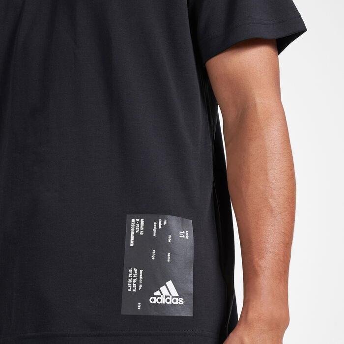 Nike Men's Sportswear Air T-Shirt Black image number 3