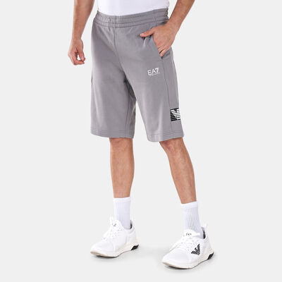 EA7 Emporio Armani Men's Graphic Series Big Eagle Bermuda Shorts Grey EA7 Emporio Armani Men's Graphic Series Big Eagle Bermuda Shorts Grey