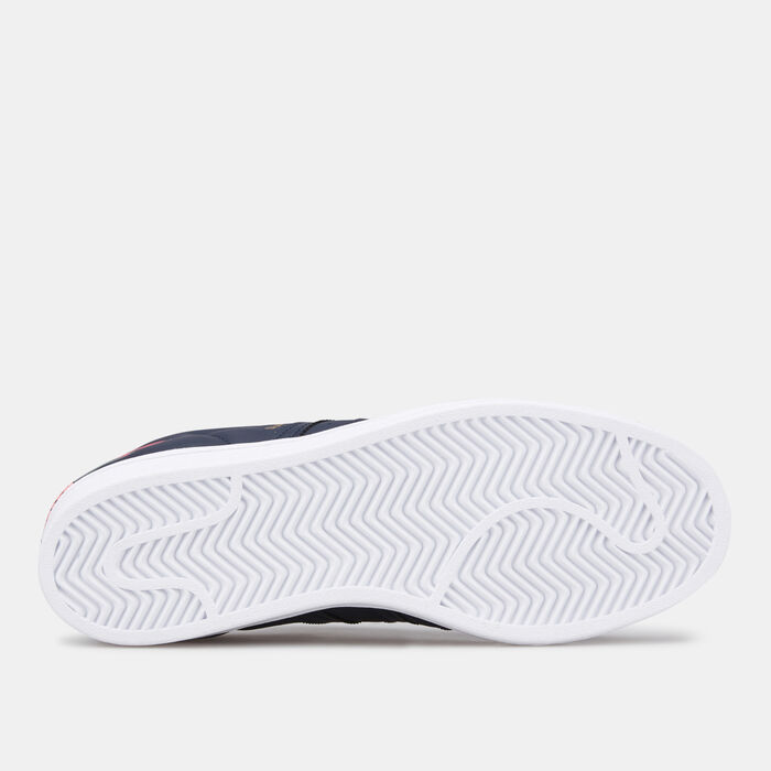 adidas Originals Women's Superstar Shoe Blue adidas Originals Women's Superstar Shoe Blue image number 3