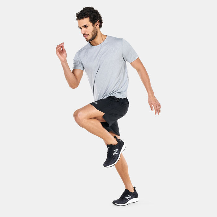 New Balance Men's Accelerate Training Shorts Black image number 2