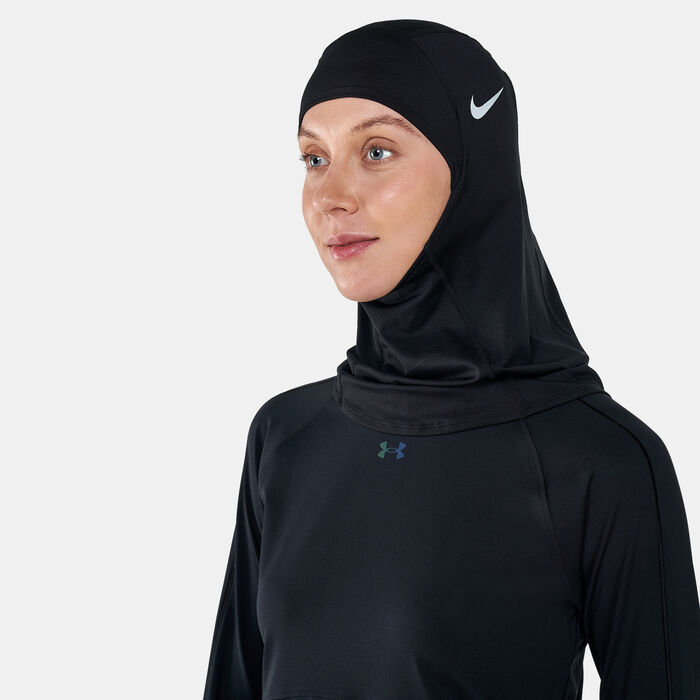Nike Women's Pro 2.0 Hijab Black image number 0