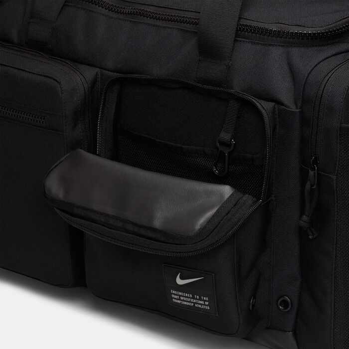 Nike Men's Utility Power Duffel Bag Black Nike Men's Utility Power Duffel Bag Black image number 3