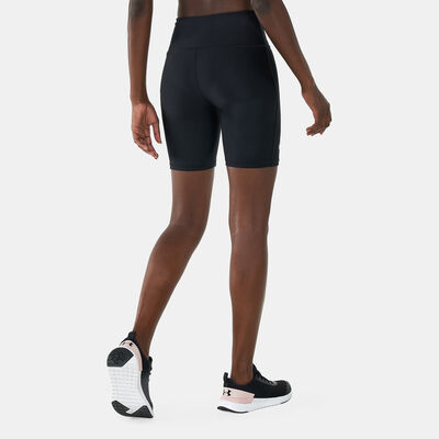 Under Armour Women's HeatGear Armour Bike Shorts Black