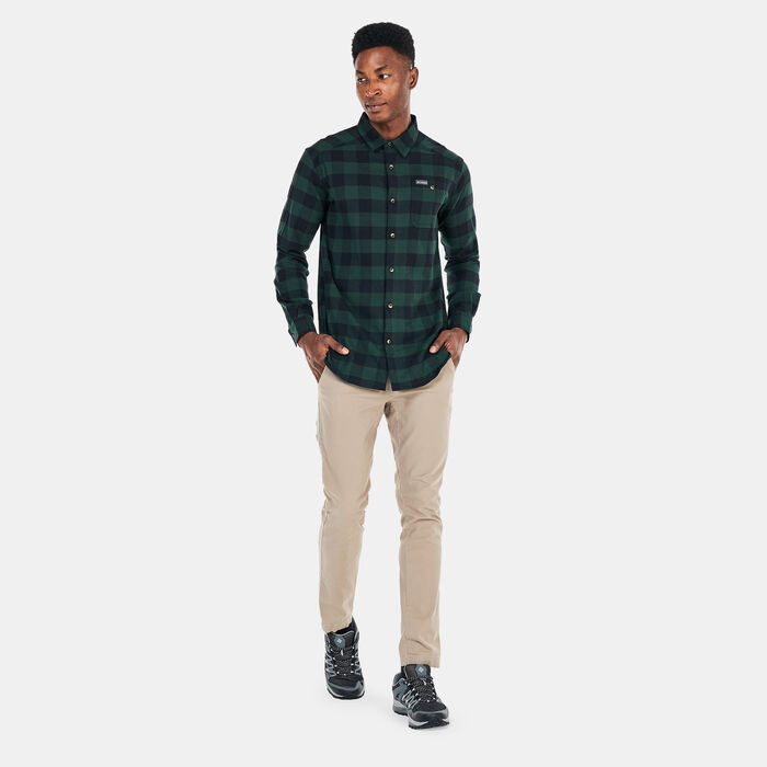 Columbia Men's Cornell Woods™ Flannel Shirt Green Columbia Men's Cornell Woods™ Flannel Shirt Green image number 2