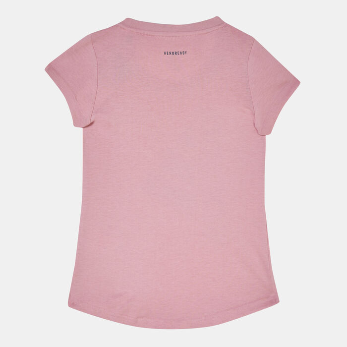 adidas Kids' Power Graphic T-Shirt Pink adidas Kids' Power Graphic T-Shirt Pink image number 1