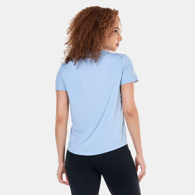 Nike Women's One Classic Dri-FIT Training T-Shirt Blue Nike Women's One Classic Dri-FIT Training T-Shirt Blue