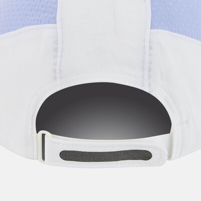 adidas Men's AEROREADY Retro Tech Reflective Runner Cap White