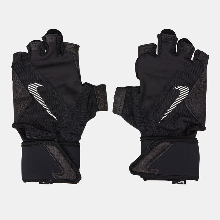 Nike Men's Elevated Fitness Gloves Black Nike Men's Elevated Fitness Gloves Black image number 0