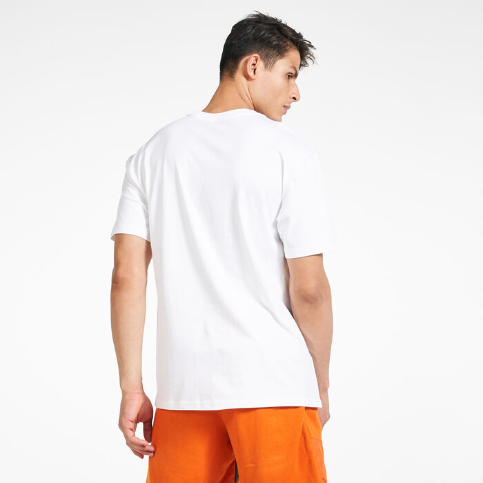 Nike Men's GA ELV 90 T-Shirt White Nike Men's GA ELV 90 T-Shirt White image number 1