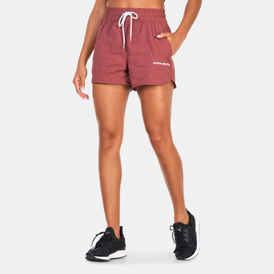 PUMA Women's TEAM Shorts Purple PUMA Women's TEAM Shorts Purple