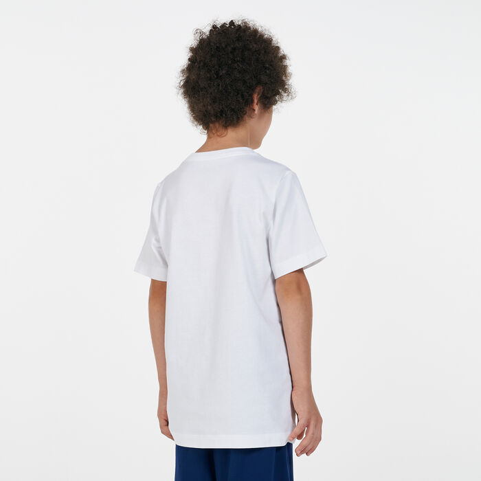Nike Kids' Sportswear Futura Repeat T-Shirt White Nike Kids' Sportswear Futura Repeat T-Shirt White image number 1
