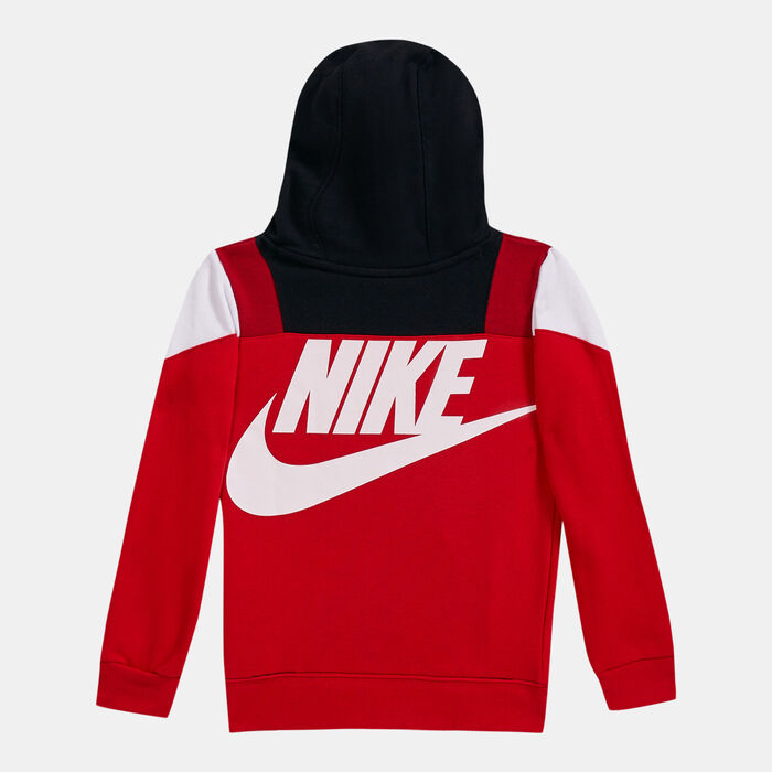 Nike Kids' Amplify Hoodie (Younger Kids) Red Nike Kids' Amplify Hoodie (Younger Kids) Red image number 1