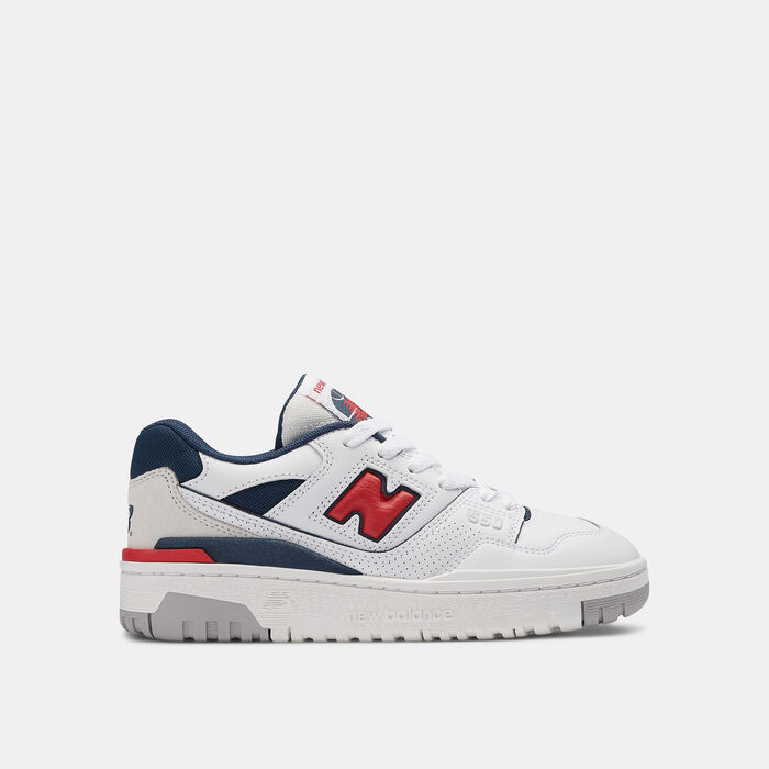 New Balance Kids' BB550 Shoes White image number 0