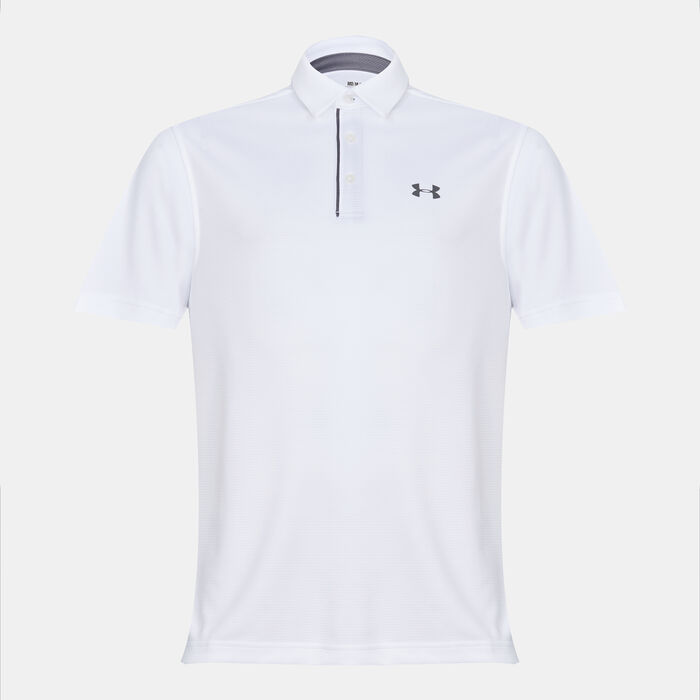 Under Armour Men's Under Armour™ Tech Polo Shirt White Under Armour Men's Under Armour™ Tech Polo Shirt White image number 3