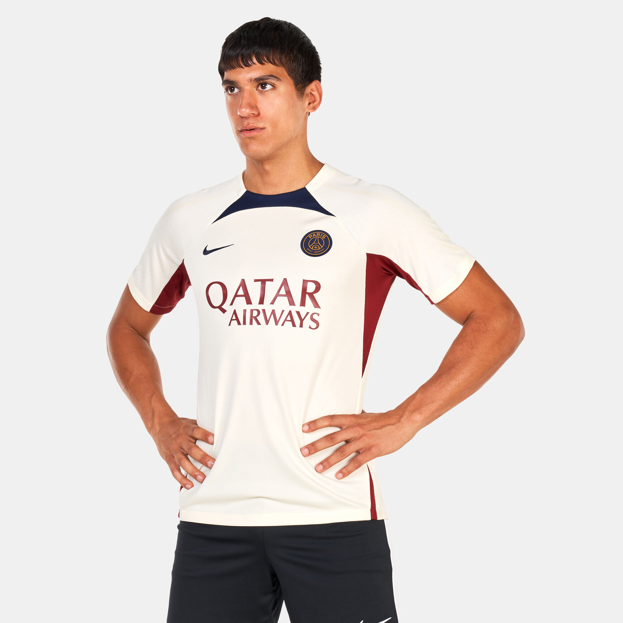Nike qatar airways t shirt cheap