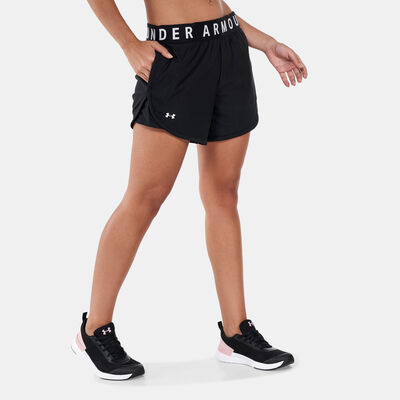 Under Armour Women's Play Up 5-inch Shorts Black Under Armour Women's Play Up 5-inch Shorts Black