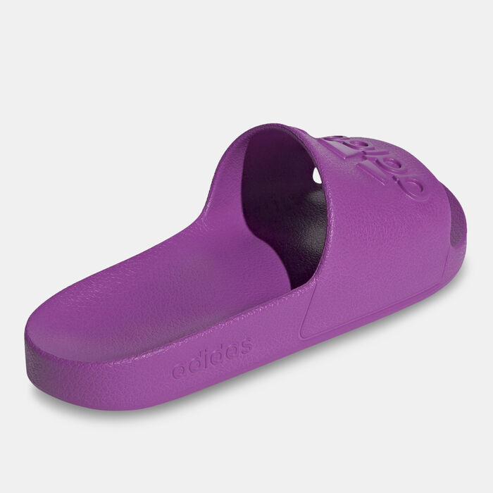 adidas Men's Adilette Aqua Slides Purple adidas Men's Adilette Aqua Slides Purple image number 2