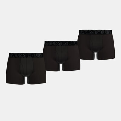Under Armour Men's Performance Tech Boxers (3 Pieces) Black