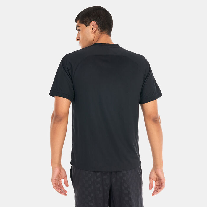 Nike Men's Dri-FIT Top Dye Wild Card T-Shirt Black Nike Men's Dri-FIT Top Dye Wild Card T-Shirt Black image number 1