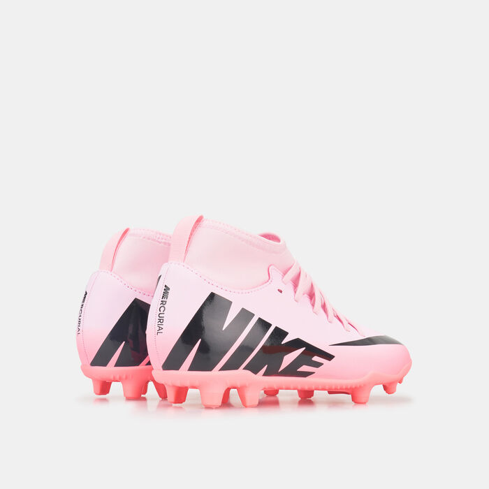 Nike Kids' Mercurial Superfly 9 Club Multi-Ground High-Top Football Shoes (Younger and Older Kids) Pink image number 2