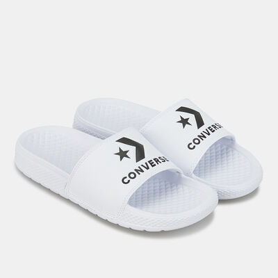 Converse Men's Slides White Converse Men's Slides White