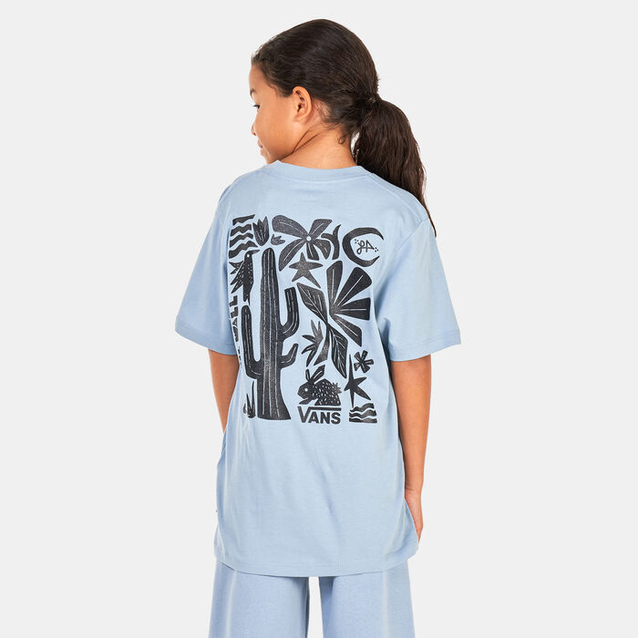Vans Kids' Little Lizzie T-Shirt (Older Kids) Blue Vans Kids' Little Lizzie T-Shirt (Older Kids) Blue image number 1