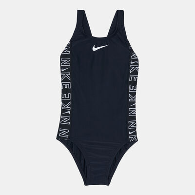 Nike Swim Kids' Fastback One-Piece Swimsuit Black