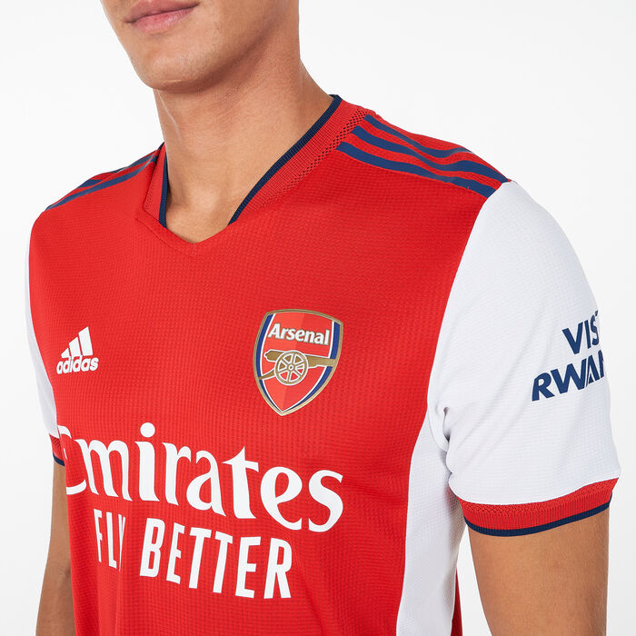 adidas Men's Arsenal Official Home Jersey - 2021/22 adidas Men's Arsenal Official Home Jersey - 2021/22 image number 3