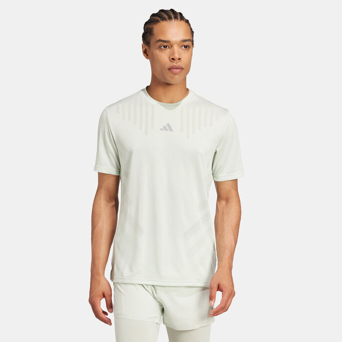 adidas Men's HIIT Airchill Training T-Shirt Green adidas Men's HIIT Airchill Training T-Shirt Green image number 0