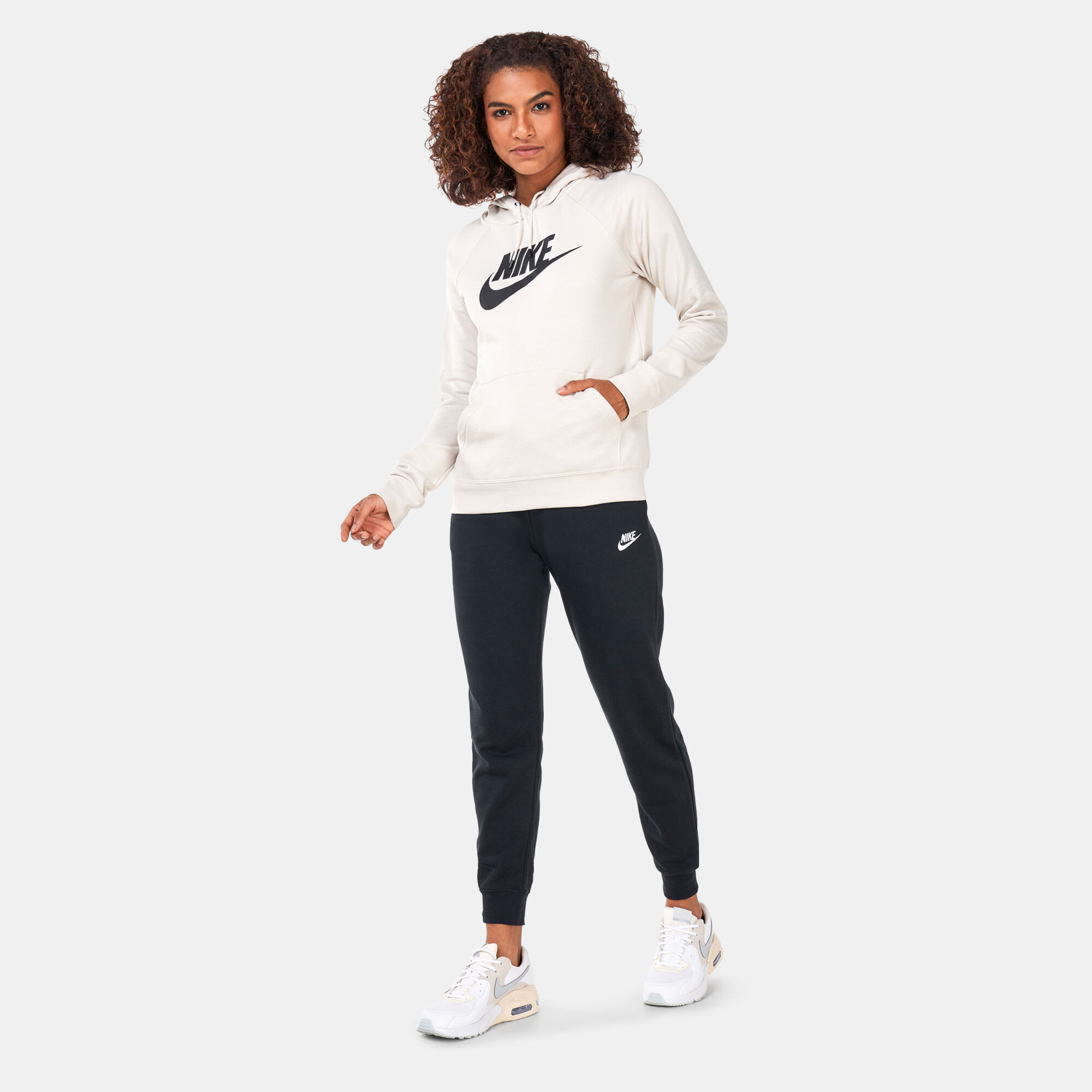 White nike joggers womens sale