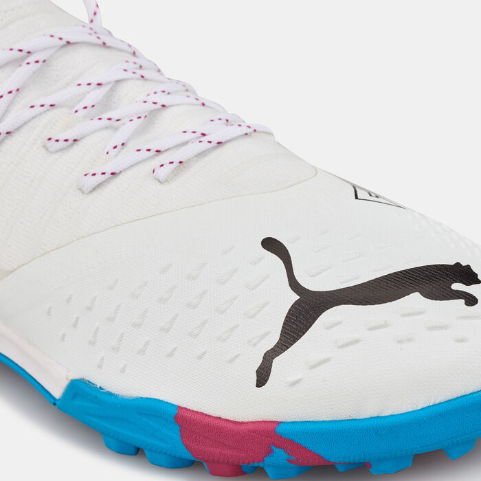 PUMA Men's FUTURE 3.3 Turf Ground Football Shoe White image number 4
