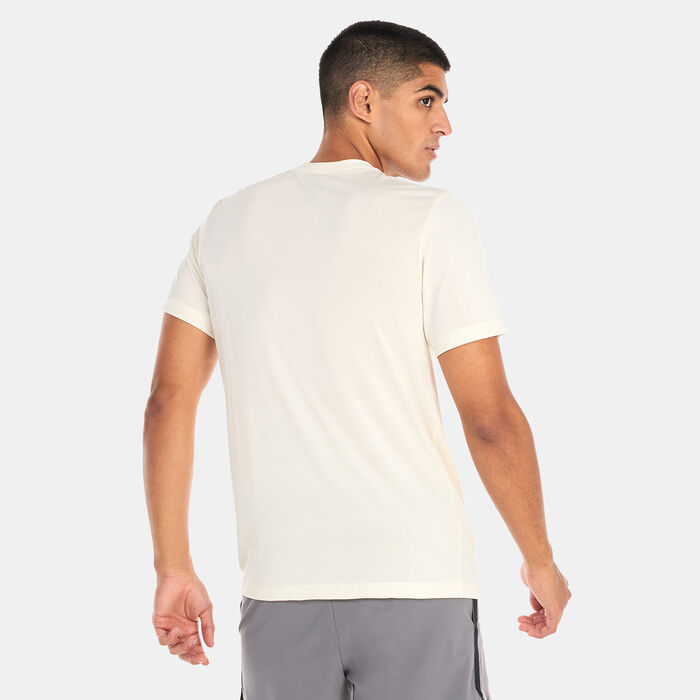 Nike Men's Dri-FIT Camo T-Shirt White image number 1