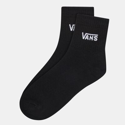 Vans Women's Half Crew Socks Black Vans Women's Half Crew Socks Black