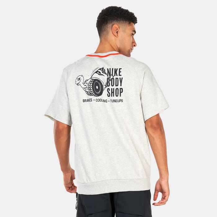 Nike Men's Dri-FIT Fitness Crew T-Shirt Grey Nike Men's Dri-FIT Fitness Crew T-Shirt Grey image number 1