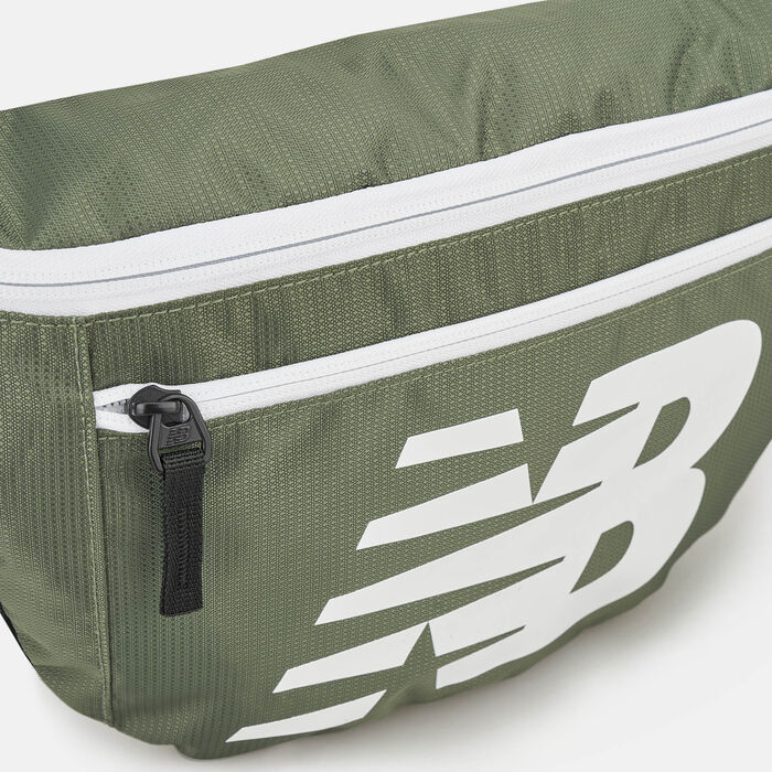 New Balance Opp Core Waist Pack Green New Balance Opp Core Waist Pack Green image number 3