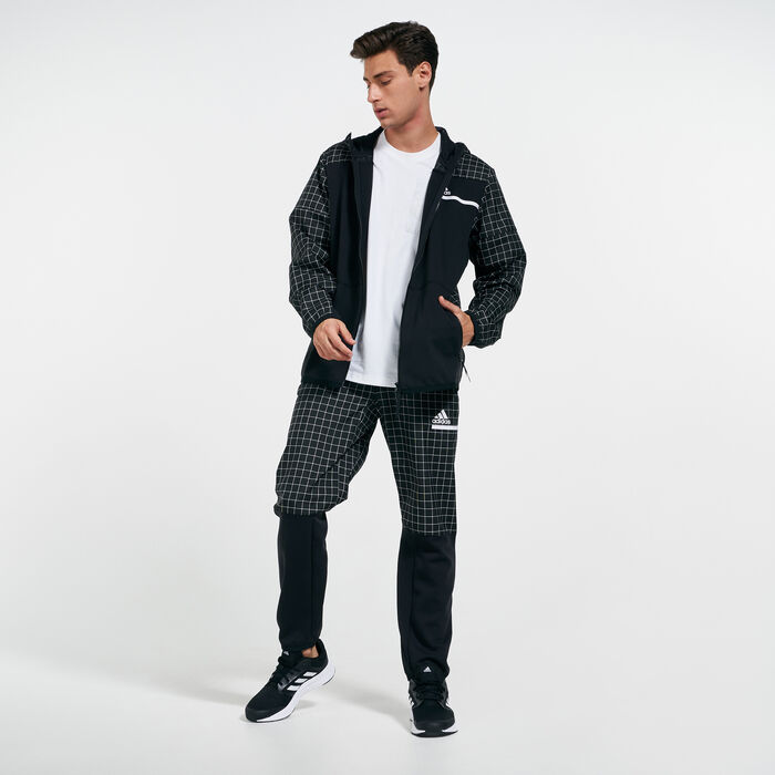 adidas Men's Sportswear Z.N.E Primeblue Hoodie Black image number 2